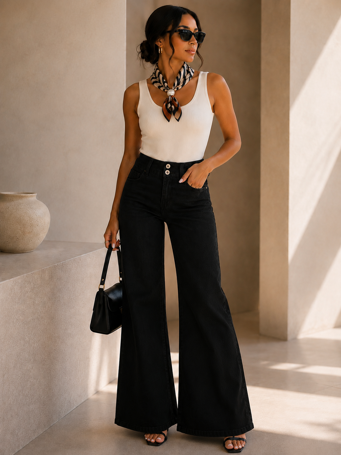 The Sade Wide-Leg Jean