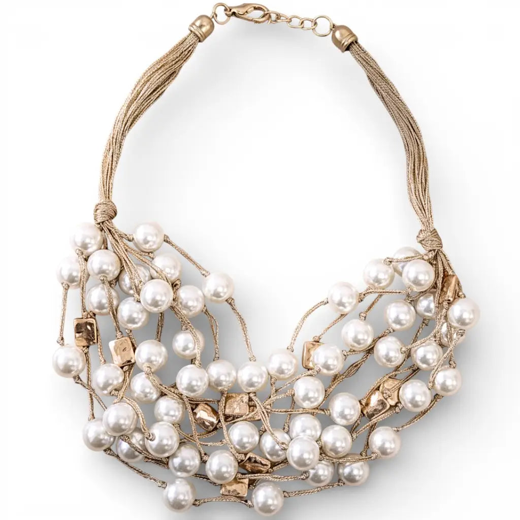 The Amalfi Pearl Statement Necklace